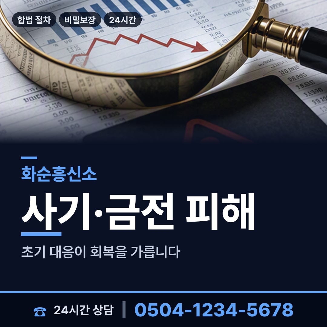 화순 화순읍 탐정사무소 상담 안내